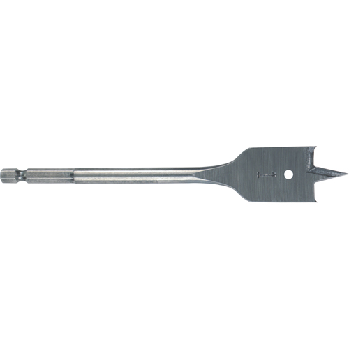 Speedbor Flat Bits, 11/16" Diameter, 1/4" Shank, 6" Length - Irwin 88811