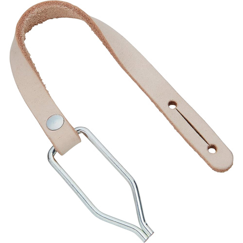 Handline with Thong Clip, Leather, Beige - Klein Tools 5133