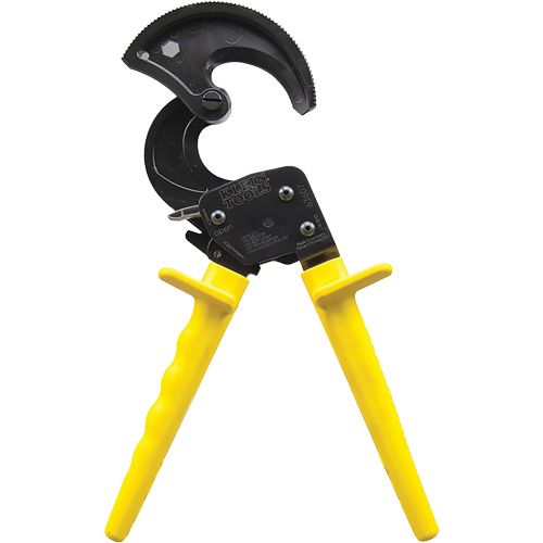 Coupe-c&acirc;ble pour conducteur en aluminium-acier &agrave; cliquet, 10-1/4" - Klein Tools 63607