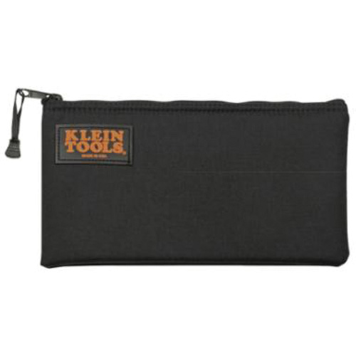 Zipper Tool Bag, Ballistic Nylon, 1 Pockets, Black - Klein Tools 5139PAD
