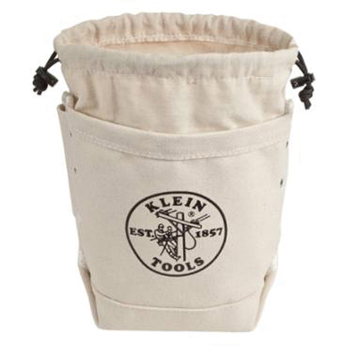 Bolt Bag, Canvas, 1 Pockets, Natural - Klein Tools 5416TC