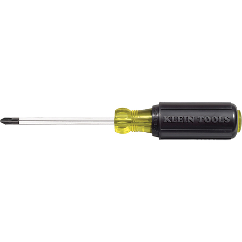 Tournevis Phillips, #2, 8-1/4" l, Prise Coussin&eacute;e - Klein Tools 603-4