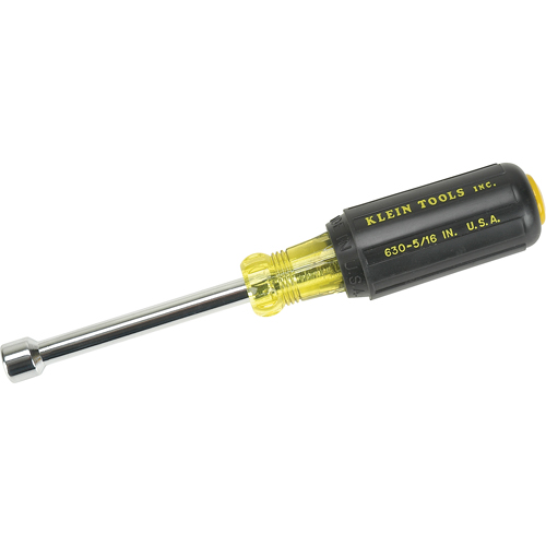 Nut Drivers - 3" Shafts, 11/32" Drive, 6-3/4" L, Magnetic - Klein Tools 630-11/32M