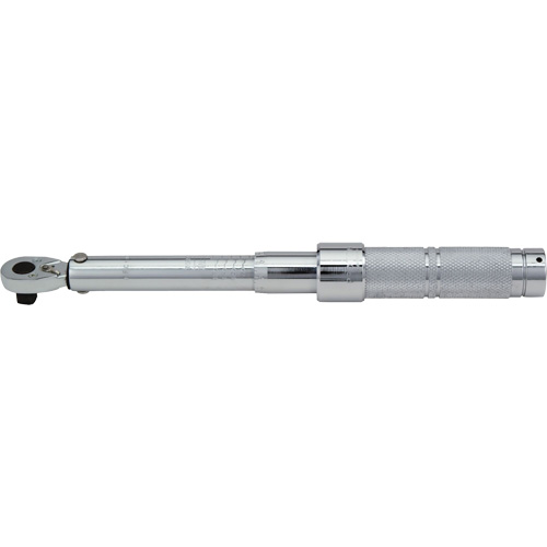 Cl&eacute; dynamom&eacute;trique microm&eacute;trique &agrave; cliquet, &agrave; cliquer, Entraînement 1/2" carr&eacute;, 50 - 250 lb-pi - Proto J6014C