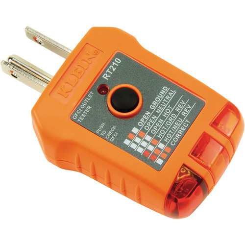 GFCI Receptacle Tester - Klein Tools RT210