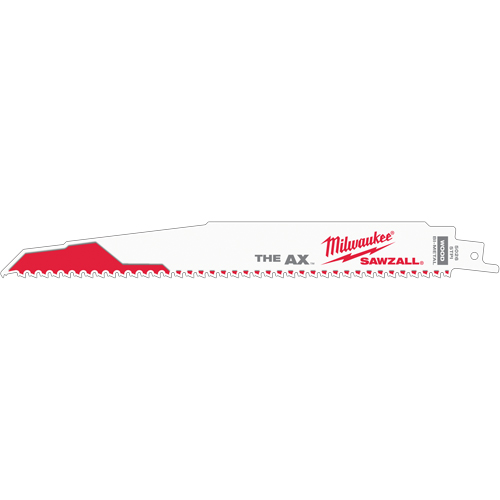 The Ax Sawzall&reg; Blade, Bi-Metal, 5-8 TPI, 12" L x 1" W - Milwaukee 48-01-7027