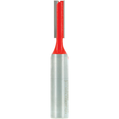 Router Bit - Double Flute Straight Bit, 5/16" Dia., 1" H, 2-3/4" L - Freud 12-106