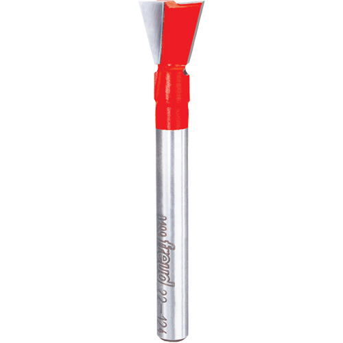 Router Bit - Dovetail Bit, 1/2" Dia., 1/4" Shank - Freud 22-124