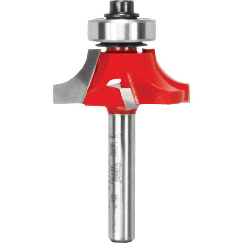 Router Bit - Rounding Over Bit, 1-1/8" Dia., 1/4" Shank - Freud 34-112
