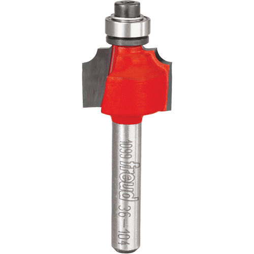 Router Bit - Beading Bit, 3/4" Dia., 1/4" Shank - Freud 36-104