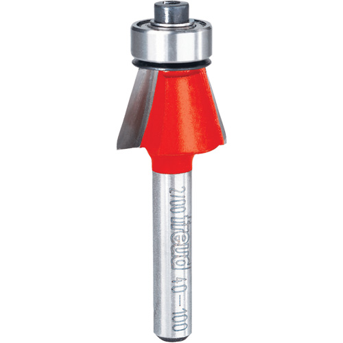 Router Bit - Chamfer Bit, 23/32" Dia., 1/4" Shank - Freud 40-100