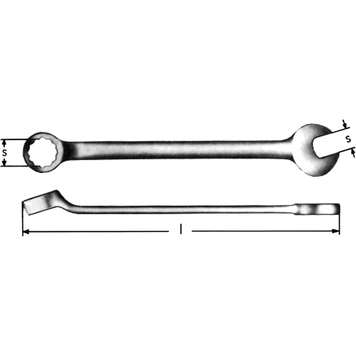 Combination Wrenches, 3/8", 6-5/16" Length - Ampco W-601