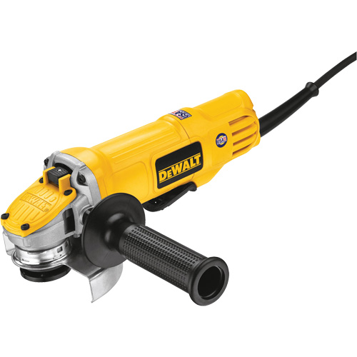 Paddle Switch Small Angle Grinder, 4-1/2", 120 V, 9 A, 12000 RPM - DEWALT DWE4120