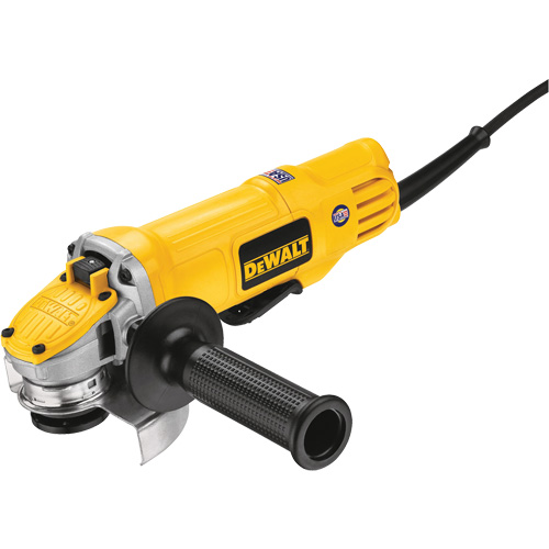 Petite meuleuse d'angle avec interrupteur &agrave; palette, 4-1/2", 120 V, 9 A, 12 000 Tr/min - DEWALT DWE4120N