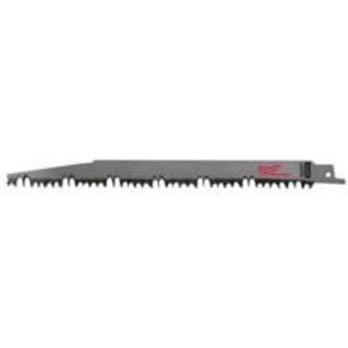 Lame de scie pour l'&eacute;lagage Sawzall, Bim&eacute;tal, 5 Dents par pouce, 9" lo x 3/4" la - Milwaukee 48-00-1304
