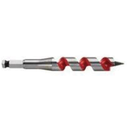 Ship Auger Bit, 1/2" Diameter, 3" Flute, 5/16"" Hex Shank - Milwaukee 48-13-0503