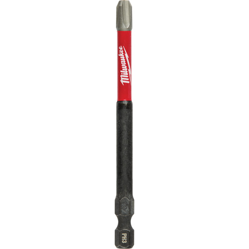 Shockwave Impact Duty Power Bit, Phillips, #3 Tip, 3-1/2" Length - Milwaukee 48-32-4792