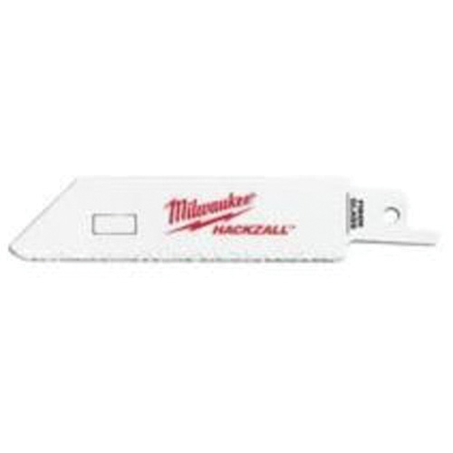 Lame M12 Hackzall, Bim&eacute;tal, 10 Dents par pouce, 4" lo x 3/4" la - Milwaukee 49-00-5400