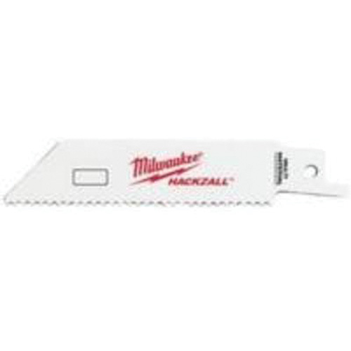 Lame M12 Hackzall, Bim&eacute;tal, 10 Dents par pouce, 4" lo x 3/4" la - Milwaukee 49-00-5410