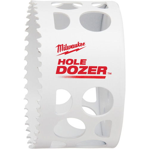 Hole Dozer Hole Saw, 3-1/4", 1-5/8" Depth of Cut, Bi-Metal - Milwaukee 49-56-9639