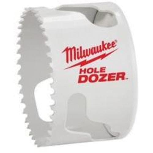 Hole Dozer Hole Saw, 3-1/2", 1-5/8" Depth of Cut, Bi-Metal - Milwaukee 49-56-9641