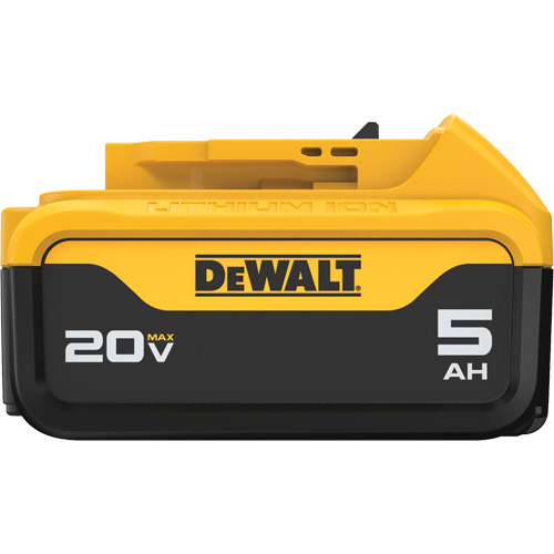 Max XR&reg; Premium Battery Pack, Lithium-Ion, 20 V, 5 A - DEWALT DCB205