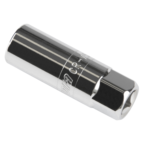 Spark Plug Socket Wrench, 3/8" Drive, 13/16" Socket, 2-9/16" L - Aurora Tools 