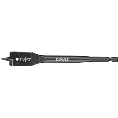Spade Drill Bit, 3/4" Diameter, 3/4" Shank, 6" Length - DEWALT DW1578