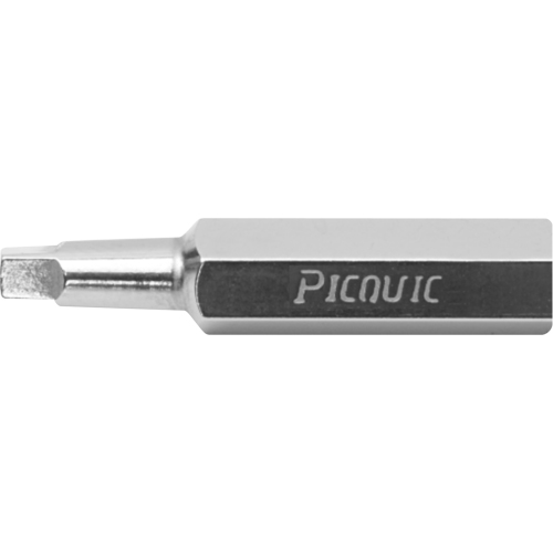 Stubby Multi-Bit Screwdriver -Replacement Bit, Square, 1, 1/4" Drive - Picquic IBT21011