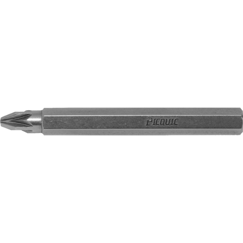 Embout de rechange pour tournevis multi embouts Multique, Pozidriv, 1, Prise 3/16" - Picquic MBT11031