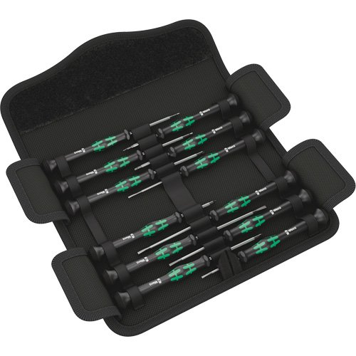 Jeu de tournevis s&eacute;rie Micro, 12 mcx - Wera Tools 05073675001