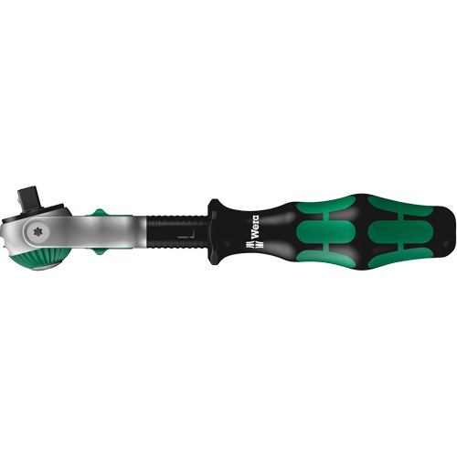 Zyklop Speed Ratchet 1/4 with sleeve & 5 positions head - Wera Tools 05003550001