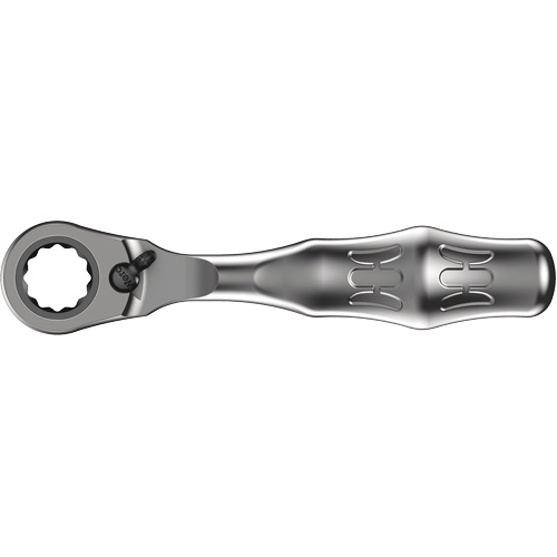 2 mini rochets Zyklop 1/4 pour douilles sp&eacute;ciales, Prise de 1/4", Poign&eacute;e Ergonomique - Wera Tools 05003660001