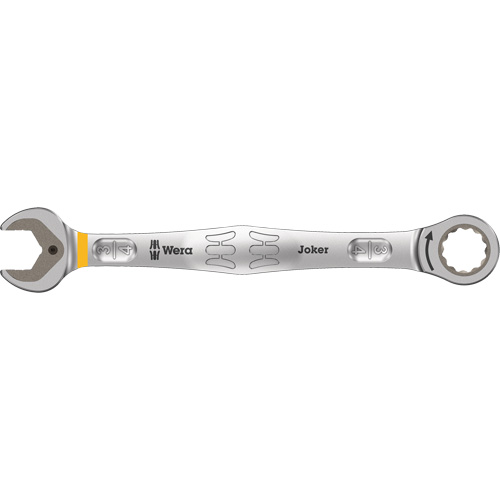 Cl&eacute; combin&eacute;e Joker 3/4, 12 pans, 3/4", Fini Chrome - Wera Tools 05073287001