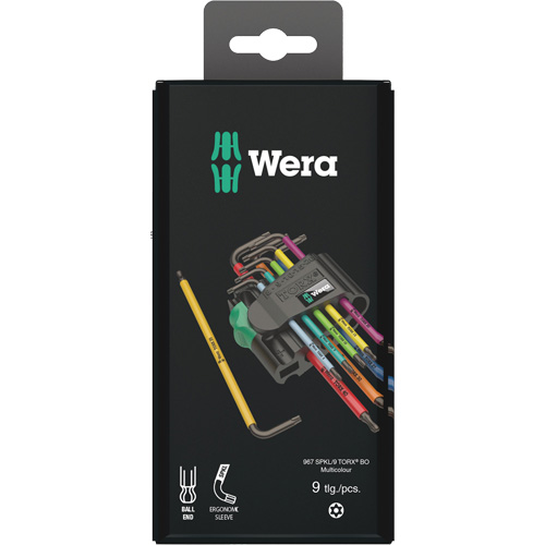 L-Key Set, 9 Pcs., Torx&reg; - Wera Tools 05073599001