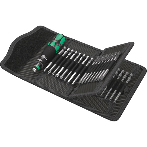 Kraftform Kompakt 62 security set 33-PC, 6-5/16" L, Plastic Handle - Wera Tools 05059297001