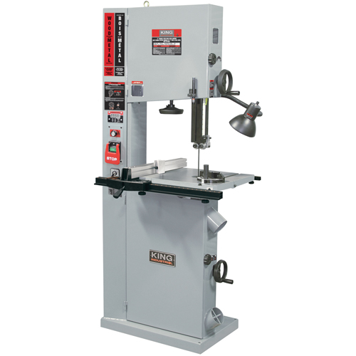 Variable Speed Bandsaw, Vertical, 220 V - King Canada KC-1700WM-VS