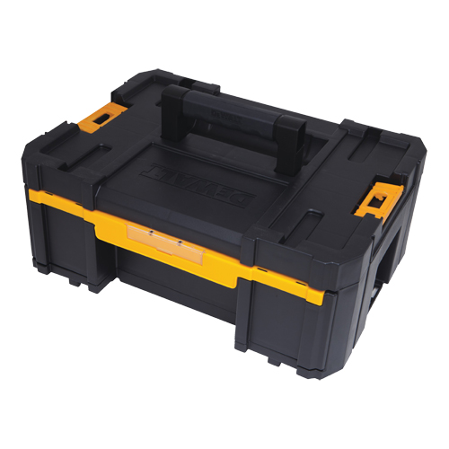 TSTAK&reg; III Tool Box with Single Deep Drawer, 16-3/4" x 12-1/4" x 6-7/8", Black - DEWALT DWST17803