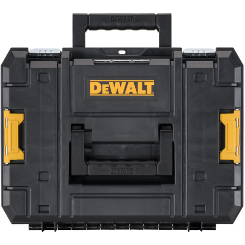TSTAK&reg; II Tool Box with Flat Top, 17-1/4" x 13" x 6-3/8", Black - DEWALT DWST17807