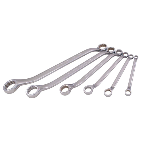 Wrench Set, Box, 6 Pieces, Metric - Gray Tools MB6