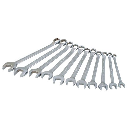 Jeu de cl&eacute;s, Combinaison, 11 morceaux, M&eacute;trique - Gray Tools MC111