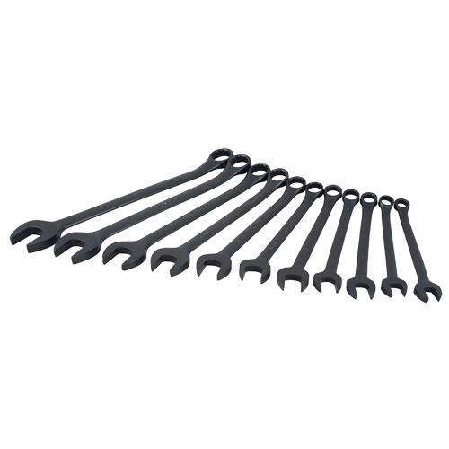 Wrench Set, Combination, 11 Pieces, Metric - Gray Tools MC212B