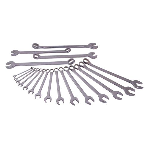 Wrench Set, Combination, 19 Pieces, Imperial - Gray Tools TU19