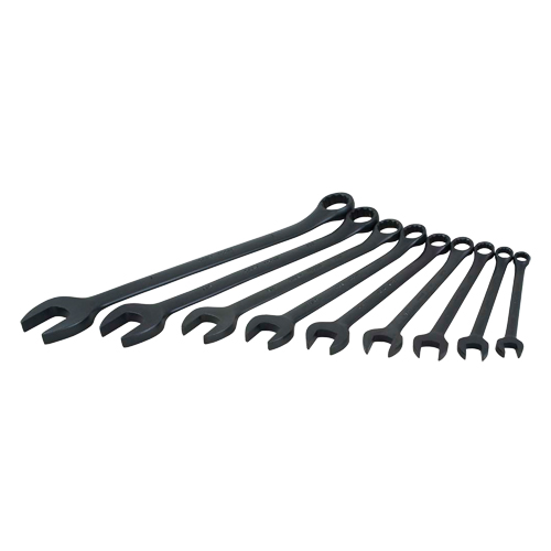 Wrench Set, Combination, 9 Pieces, Imperial - Gray Tools TU9B