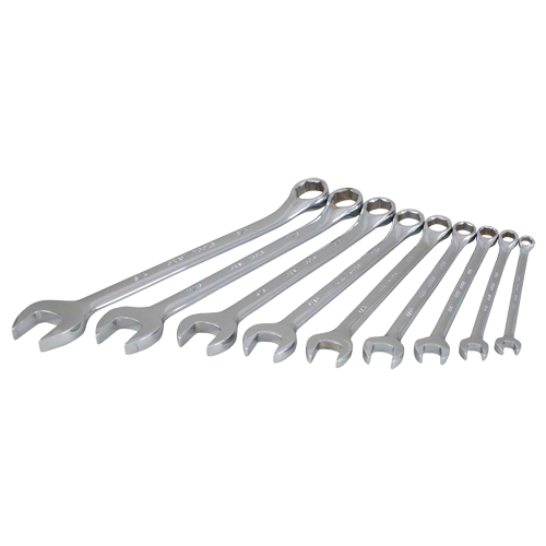 Jeu de cl&eacute;s, Combinaison, 9 morceaux, Imp&eacute;rial - Gray Tools TU9SH