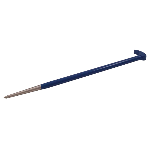 Rolling Head Pry Bar, 9/16" W x 11" L - Gray Tools C39A