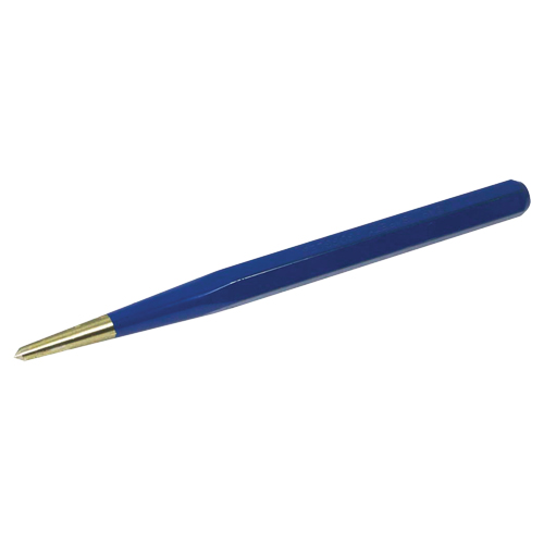 Center Punch, 3/16" Dia., 1/2" Stock Size, 7" L - Gray Tools C35A