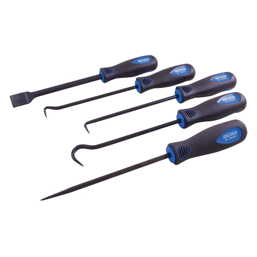 Pick Hook & Scraper Set, 5 Pieces - Gray Tools 86005