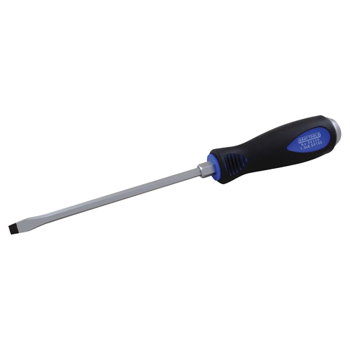 Tournevis &agrave; fente, 1/4", 10-1/4" lo, Prise Coussin&eacute;e - Gray Tools 86306