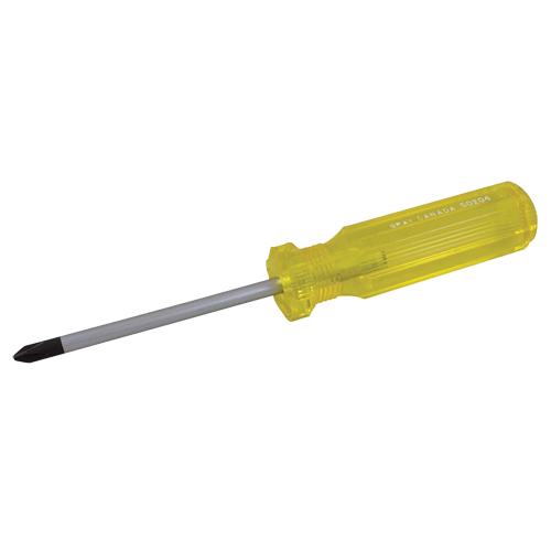 Tournevis Phillips, #0, 5-5/16" l, Prise Plastique - Gray Tools 50002